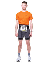 Ronhill Speed 360 Running Belt in Black/Ronhill Red - detail, 1