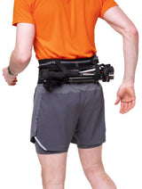 Ronhill Speed 360 Running Belt in Black/Ronhill Red - detail, 6