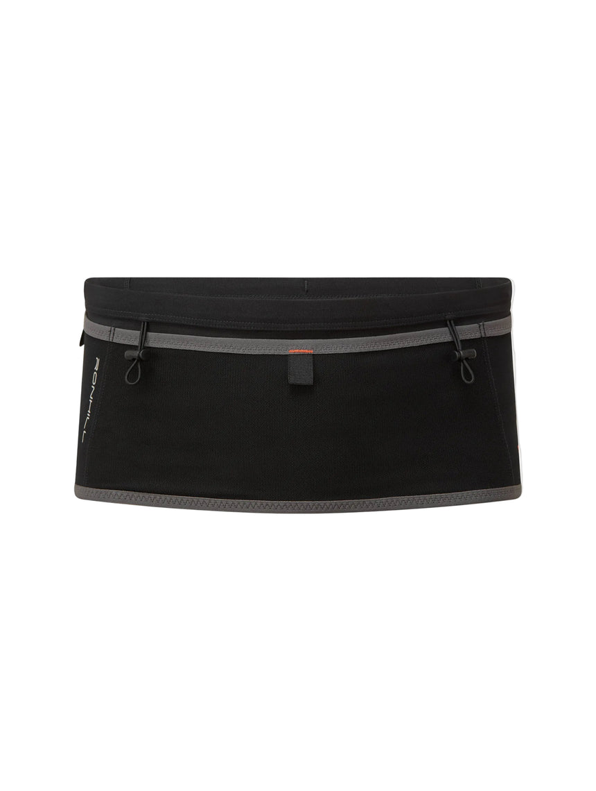 Ronhill Speed 360 Running Belt in Black/Ronhill Red - front
