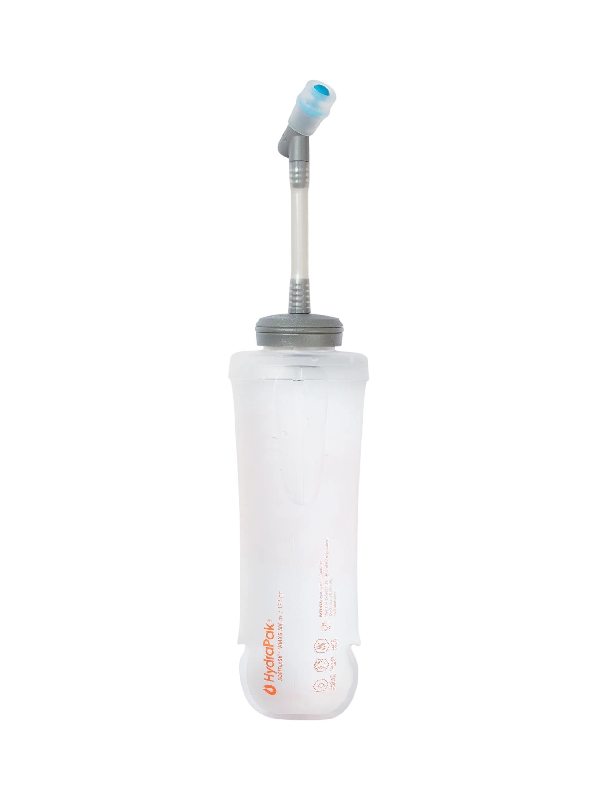 Ronhill Straw for 500ml SoftFlask in Clear - back