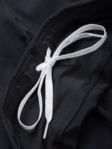 Ronhill Women's Core Capri in All Black - drawcord detail