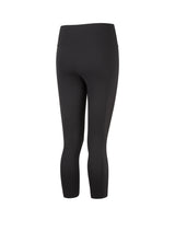 Ronhill Women's Core Crop Tight in Black/Bright White - back