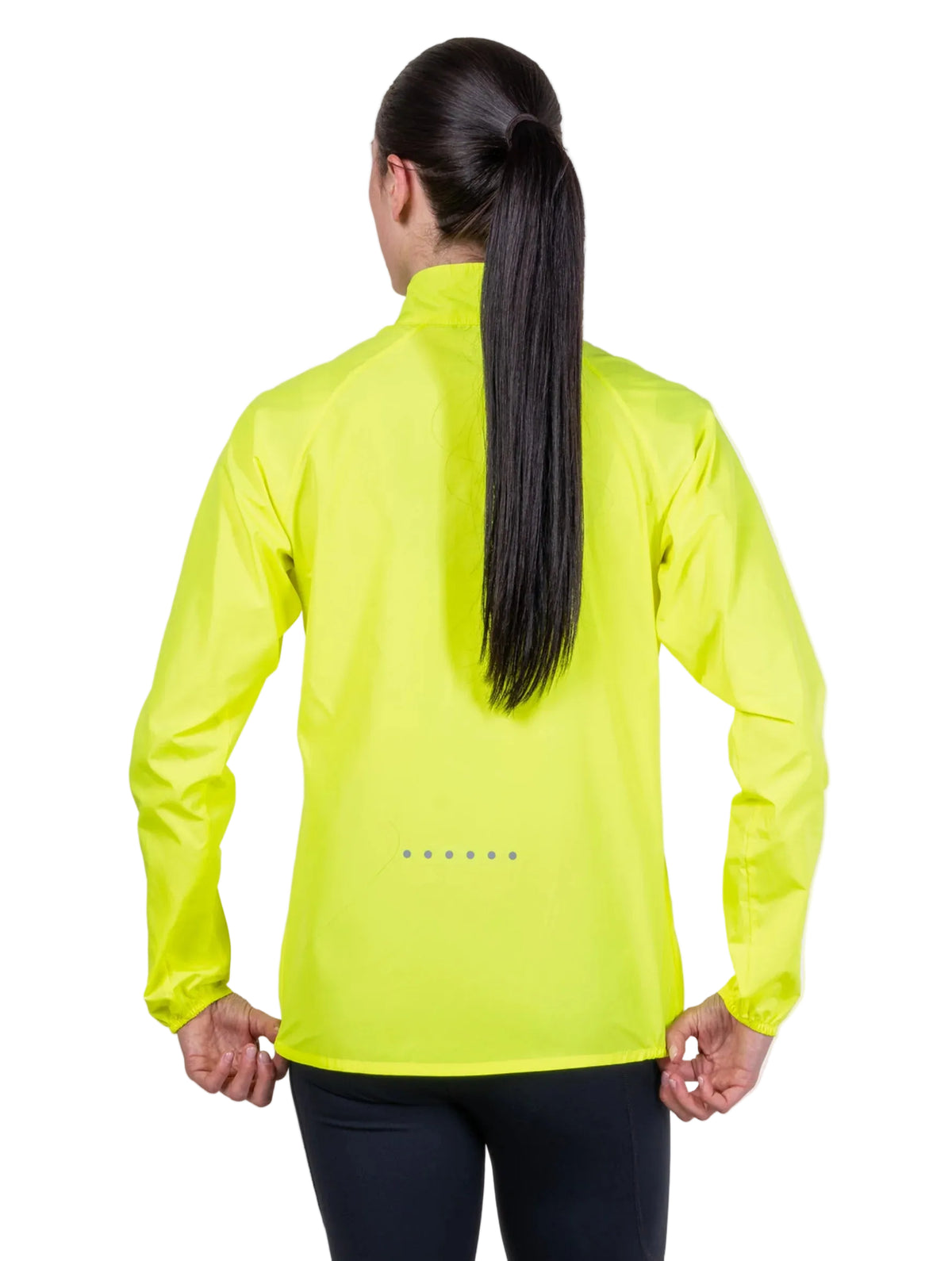 Ronhill Women's Core Jacket in Fluo Zest - back