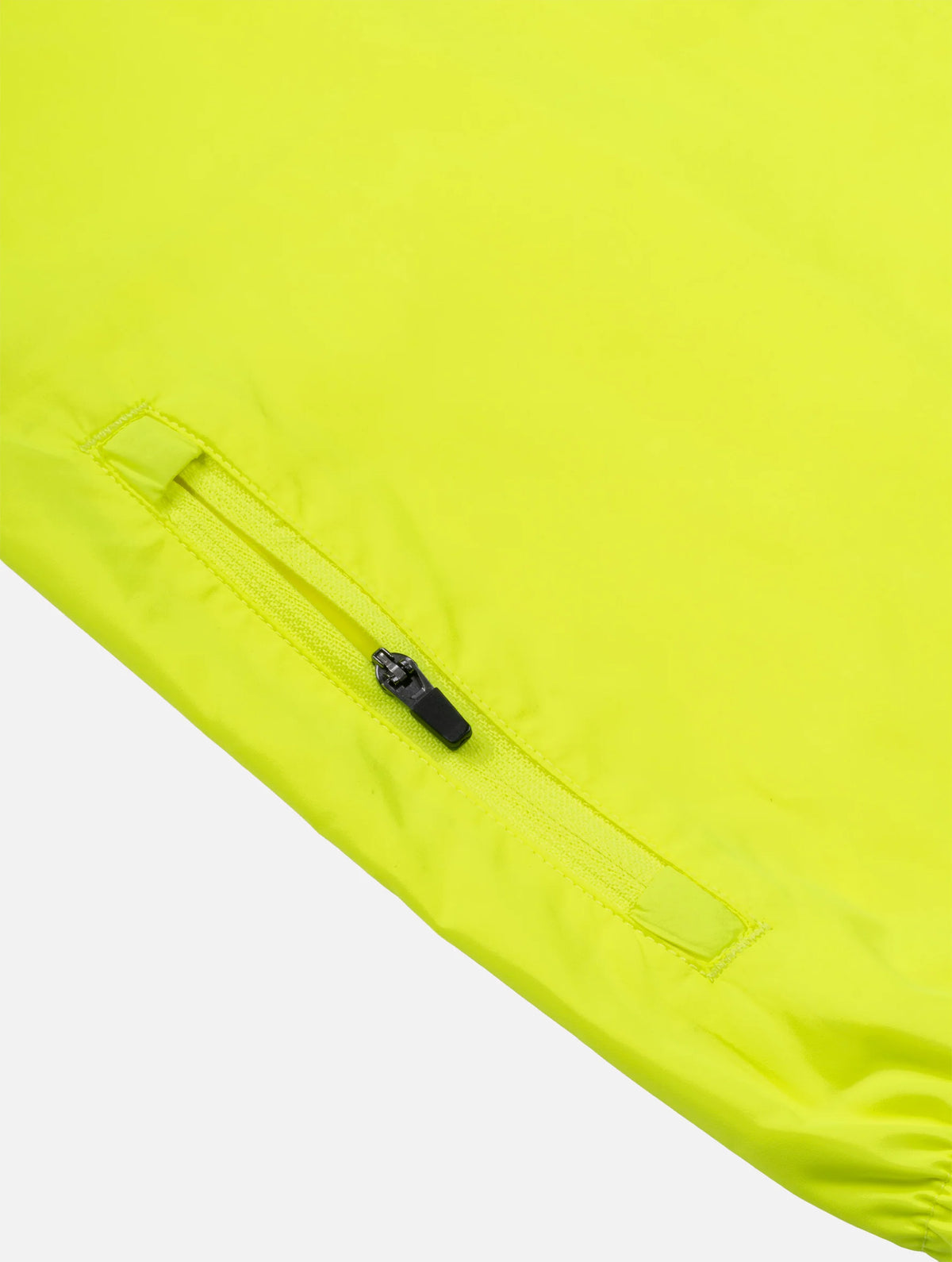 Ronhill Women's Core Jacket in Fluo Zest - cuff, zip pocket detail