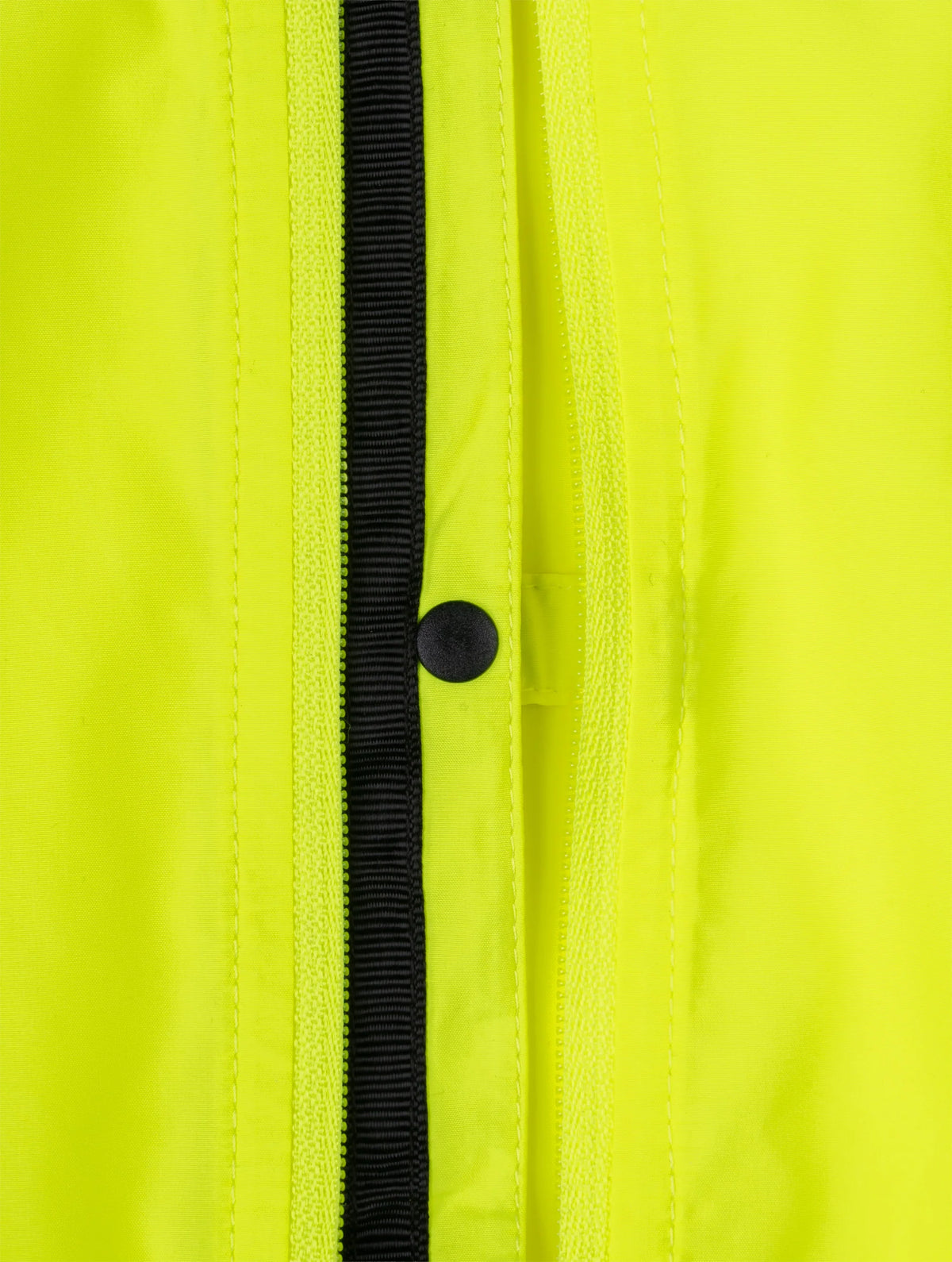 Ronhill Women's Core Jacket in Fluo Zest - front zip toggle detail