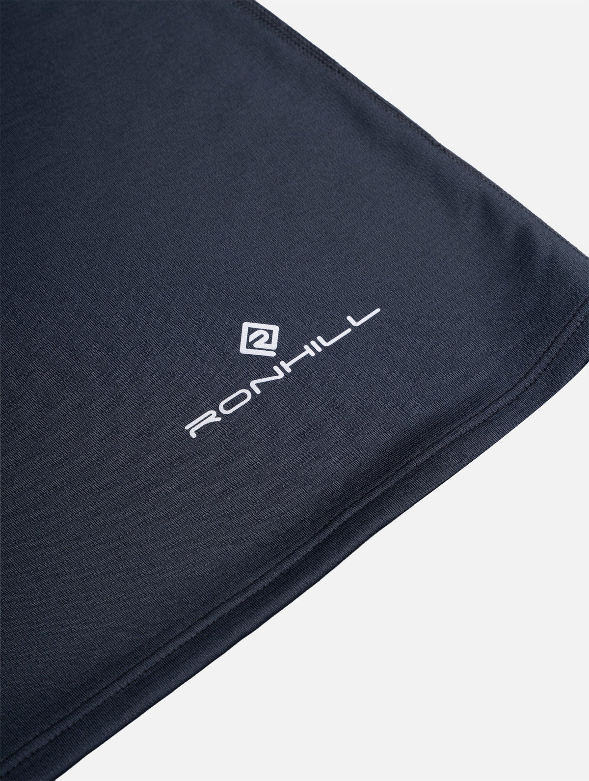 Ronhill Women's Core L/S Tee in Black - hem detail