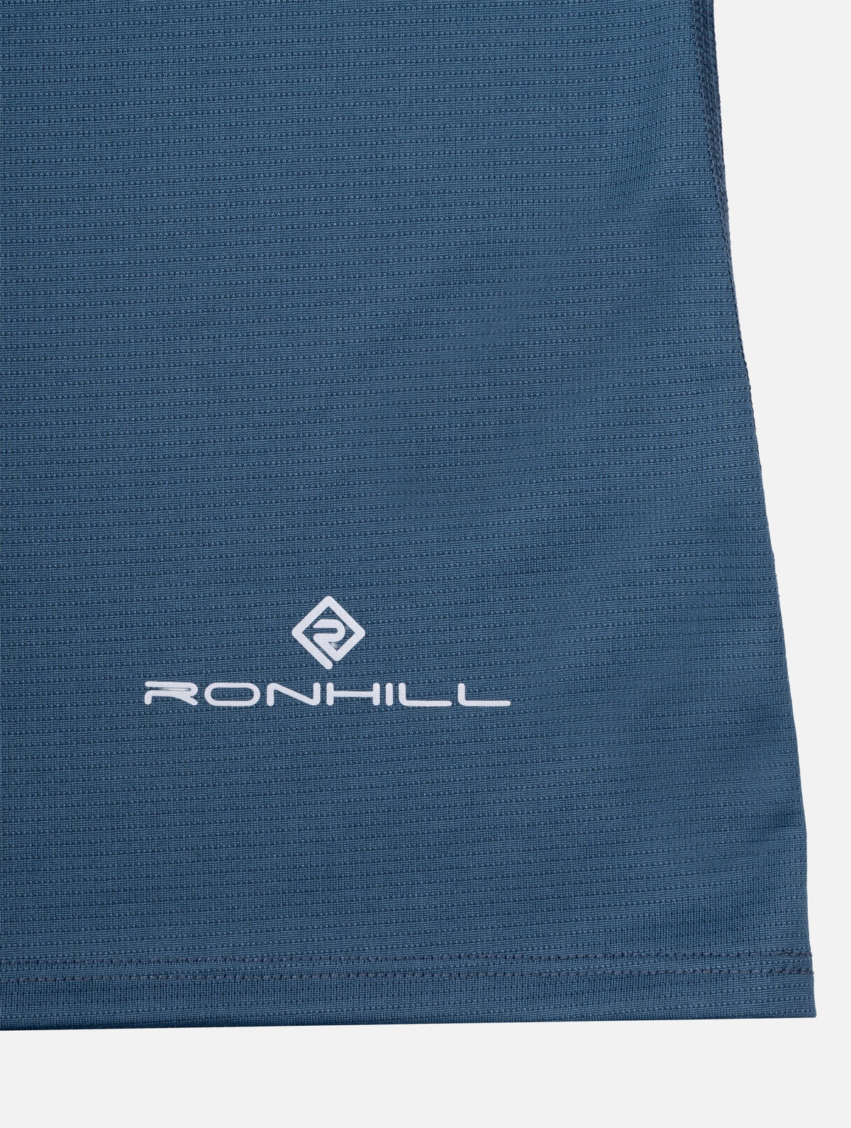 Ronhill Women's Core L/S Tee in Evening Haze - hem detail