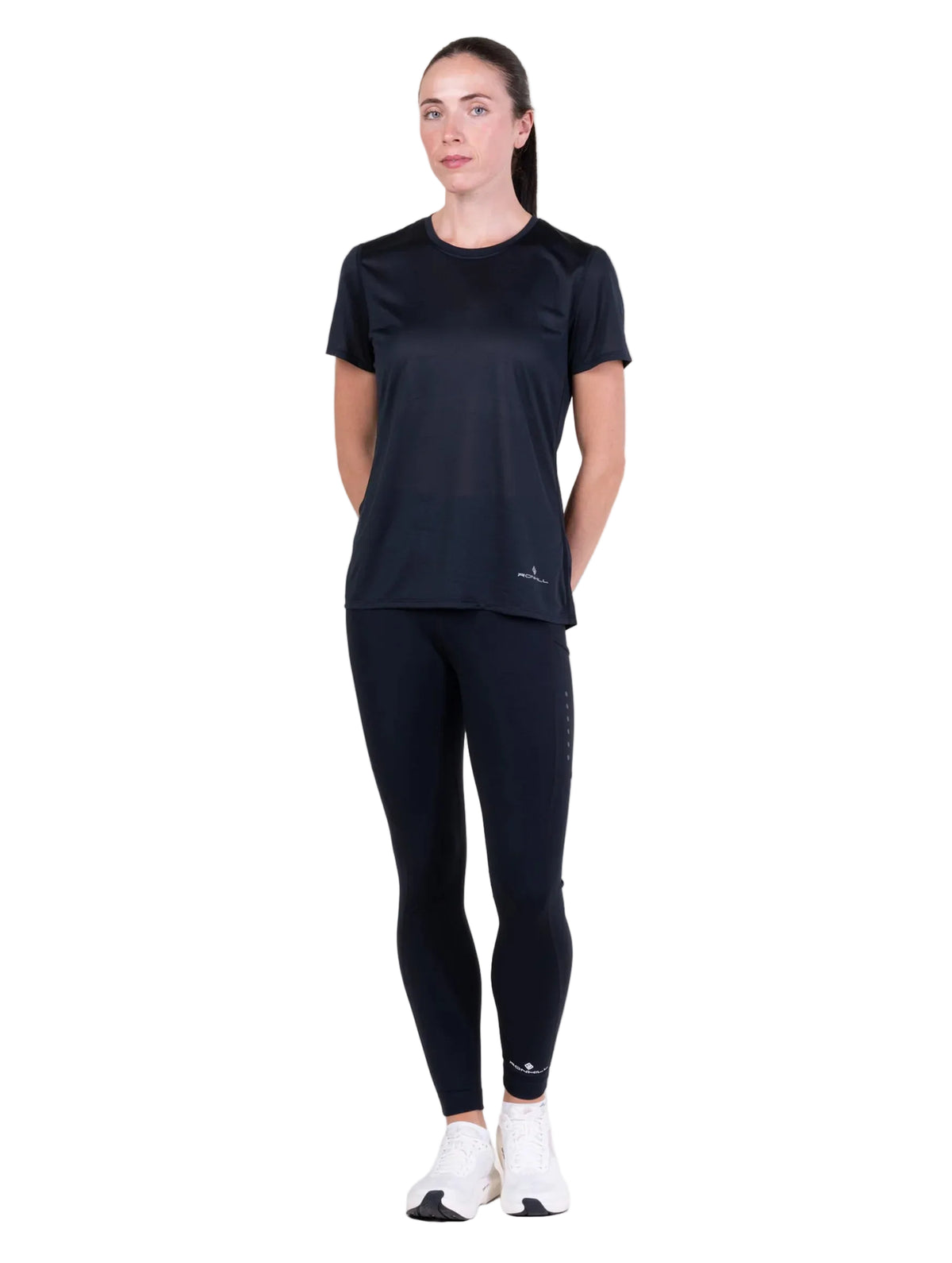 Ronhill Women's Core S/S Tee in Black - front
