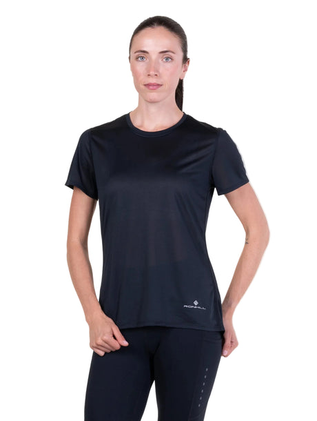 Ronhill Women's Core S/S Tee in Black - front