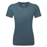 Ronhill Women's Core S/S Tee in Evening Haze - flat, front