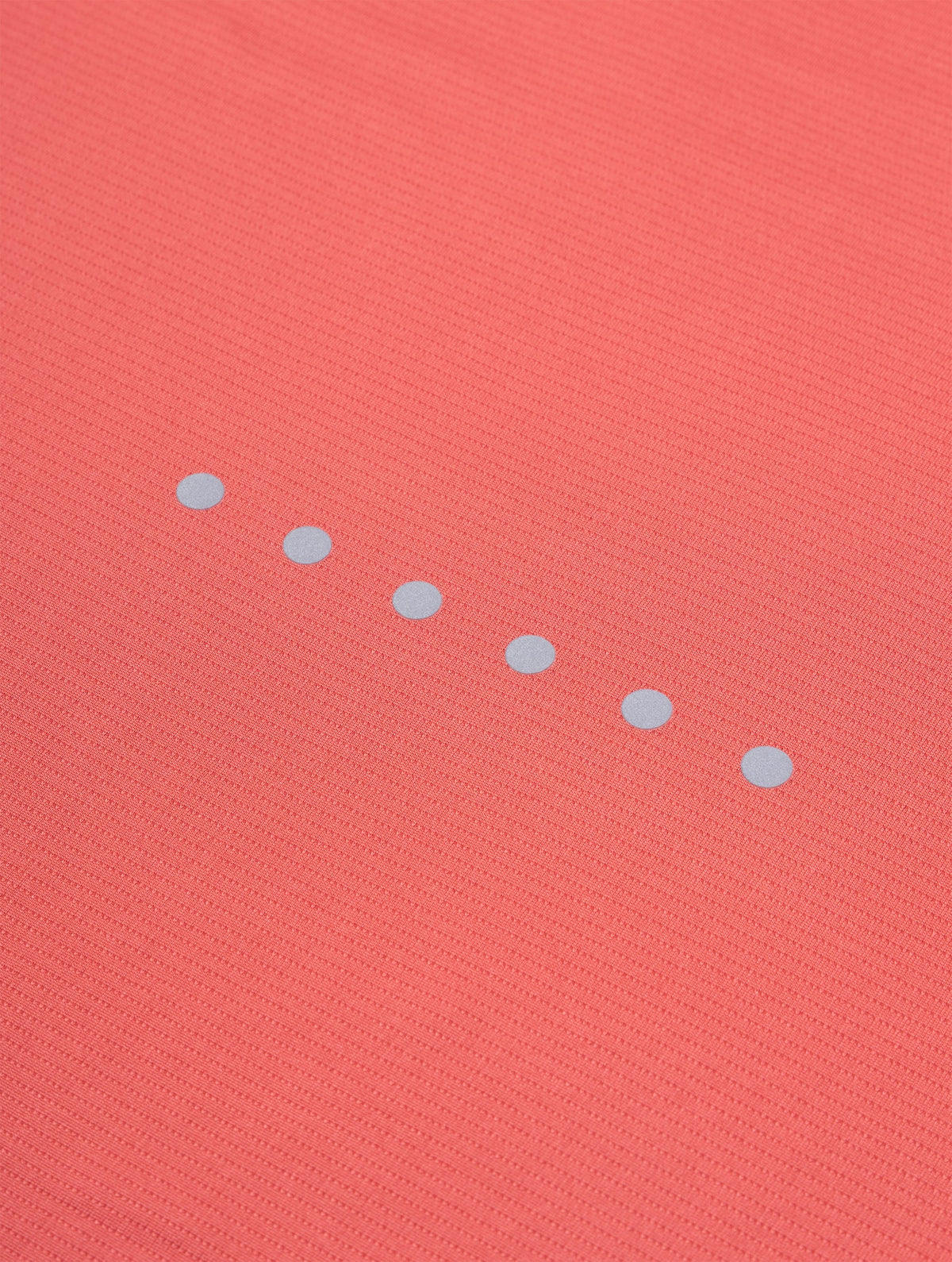 Ronhill Women's Core S/S Tee in Sumac - reflective dot detail