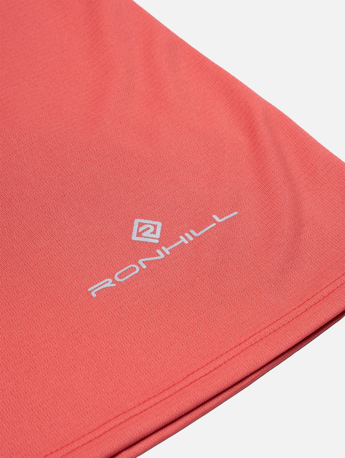 Ronhill Women's Core S/S Tee in Sumac - shoulder seam detail