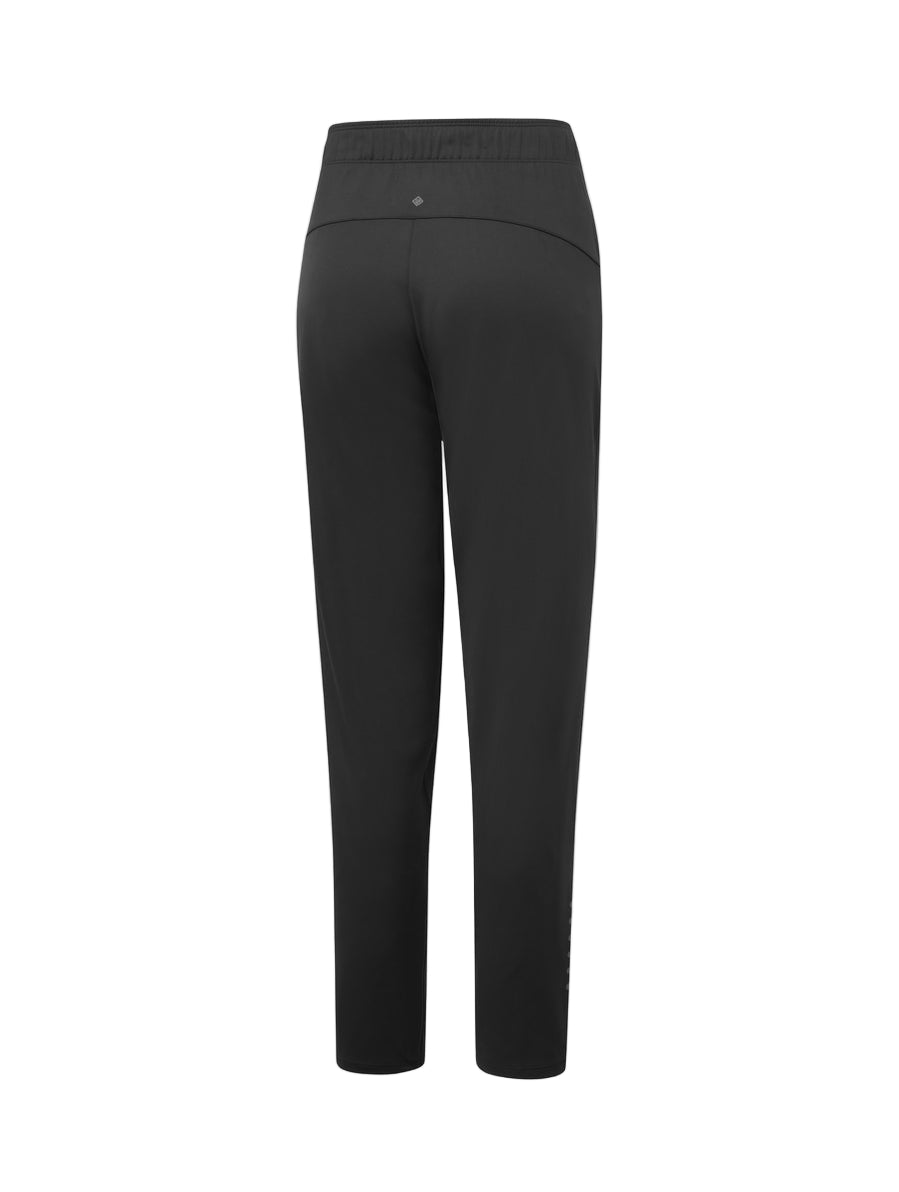 Ronhill Women's Core Slim Trackster in All Black - back