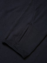 Ronhill Women's Core Thermal 1/2 Zip in Black/Bright White - thumb loop detail