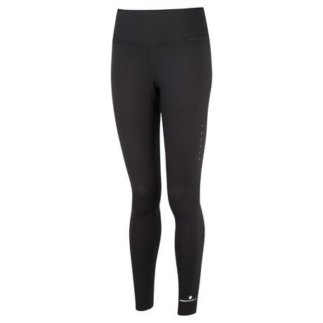 Ronhill Women's Core Tight in All Black - front