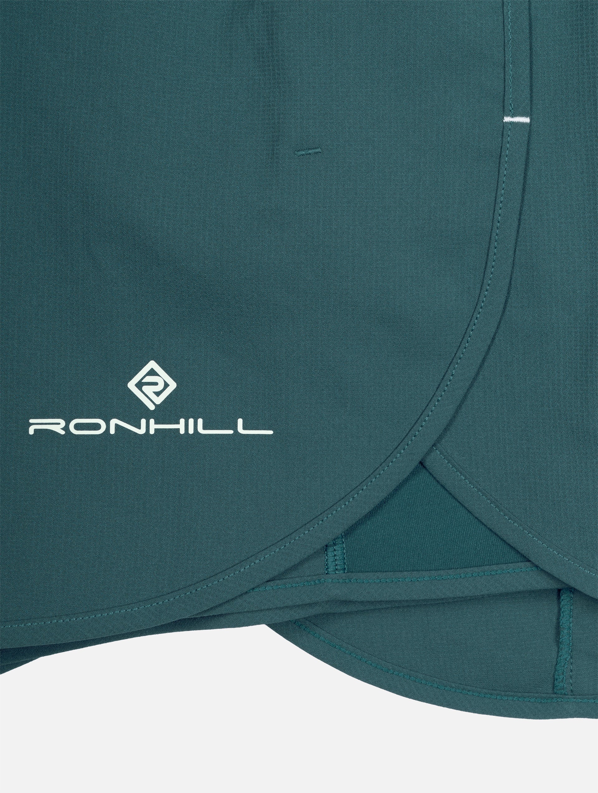 Ronhill Women's Tech 4.5" Short in Evening Haze/Seafoam - detail, 8