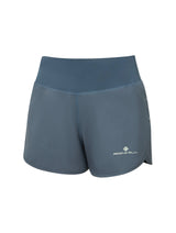 Ronhill Women's Tech 4.5" Short in Evening Haze/Seafoam - front