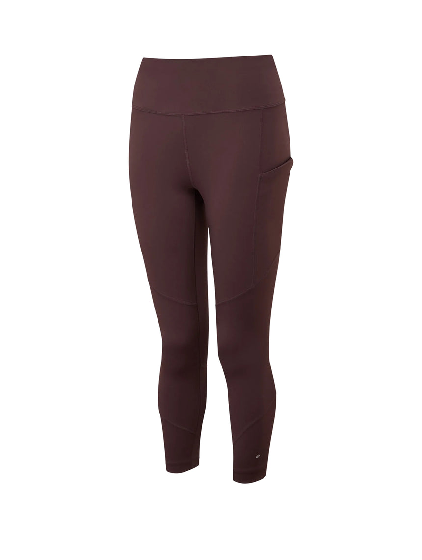 Ronhill Women's Tech 7/8 Tight in Espresso - front