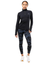 Ronhill Women's Tech 7/8 Tight in Evening Haze/Nightfall - detail, 2