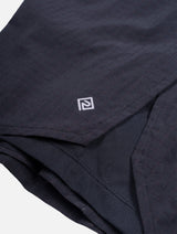 Ronhill Women's Tech All-Terrain 5" Twin Short in All Black - detail, 2
