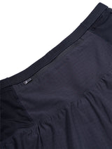 Ronhill Women's Tech All-Terrain 5" Twin Short in All Black - detail, 4
