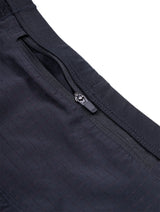 Ronhill Women's Tech All-Terrain 5" Twin Short in All Black - detail, 5