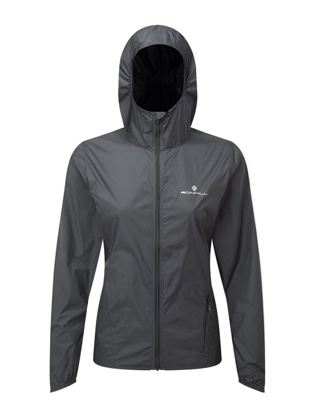 Ronhill Women's Tech All-Terrain Jacket in All Black - front
