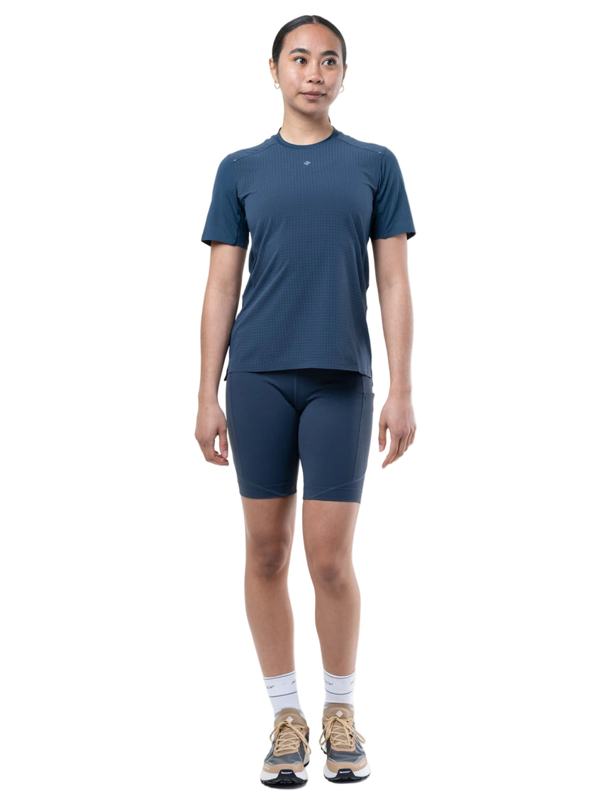 Ronhill Women's Tech All-Terrain S/S Tee in Evening Haze - detail, 3