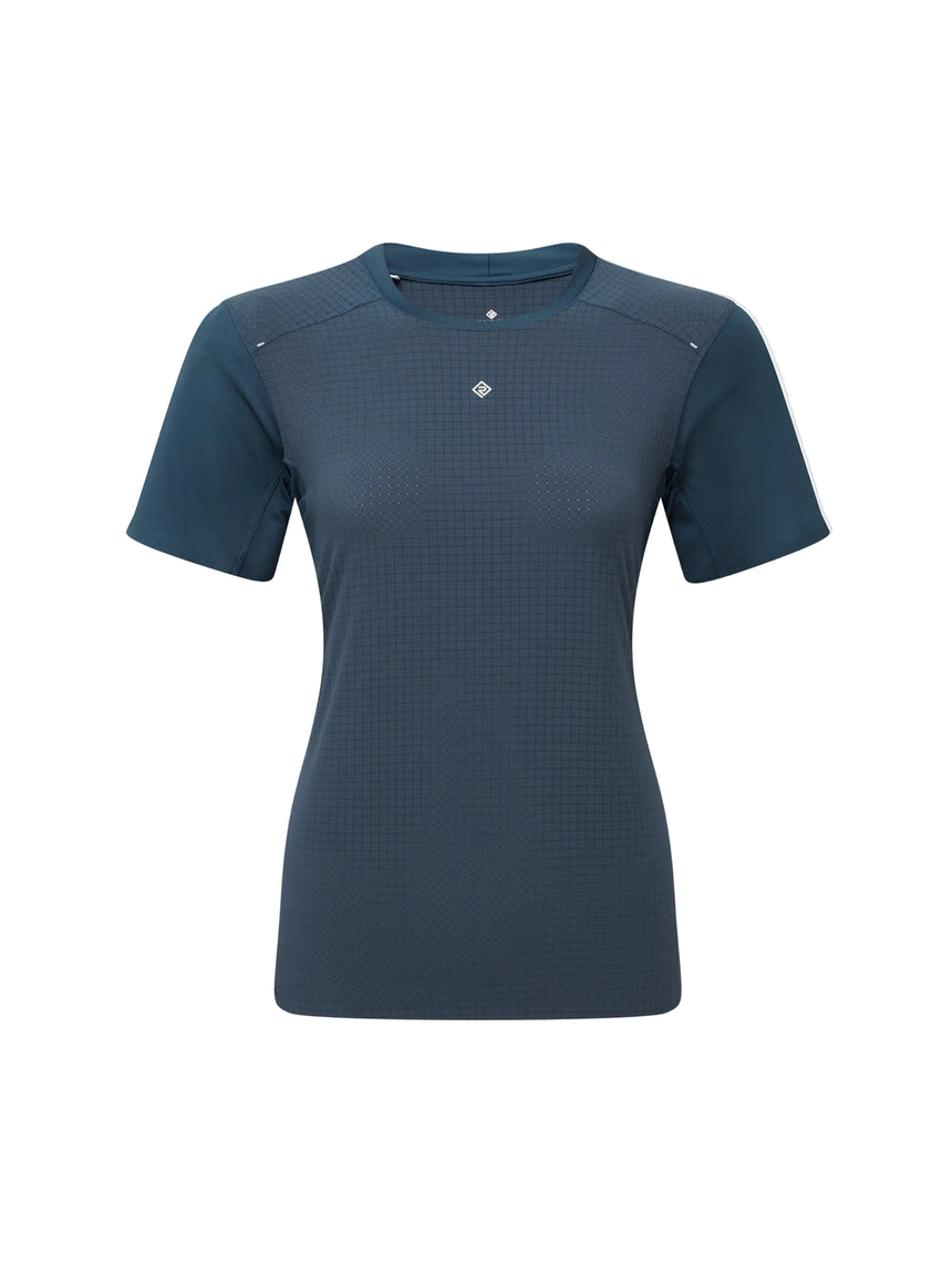 Ronhill Women's Tech All-Terrain S/S Tee in Evening Haze - front