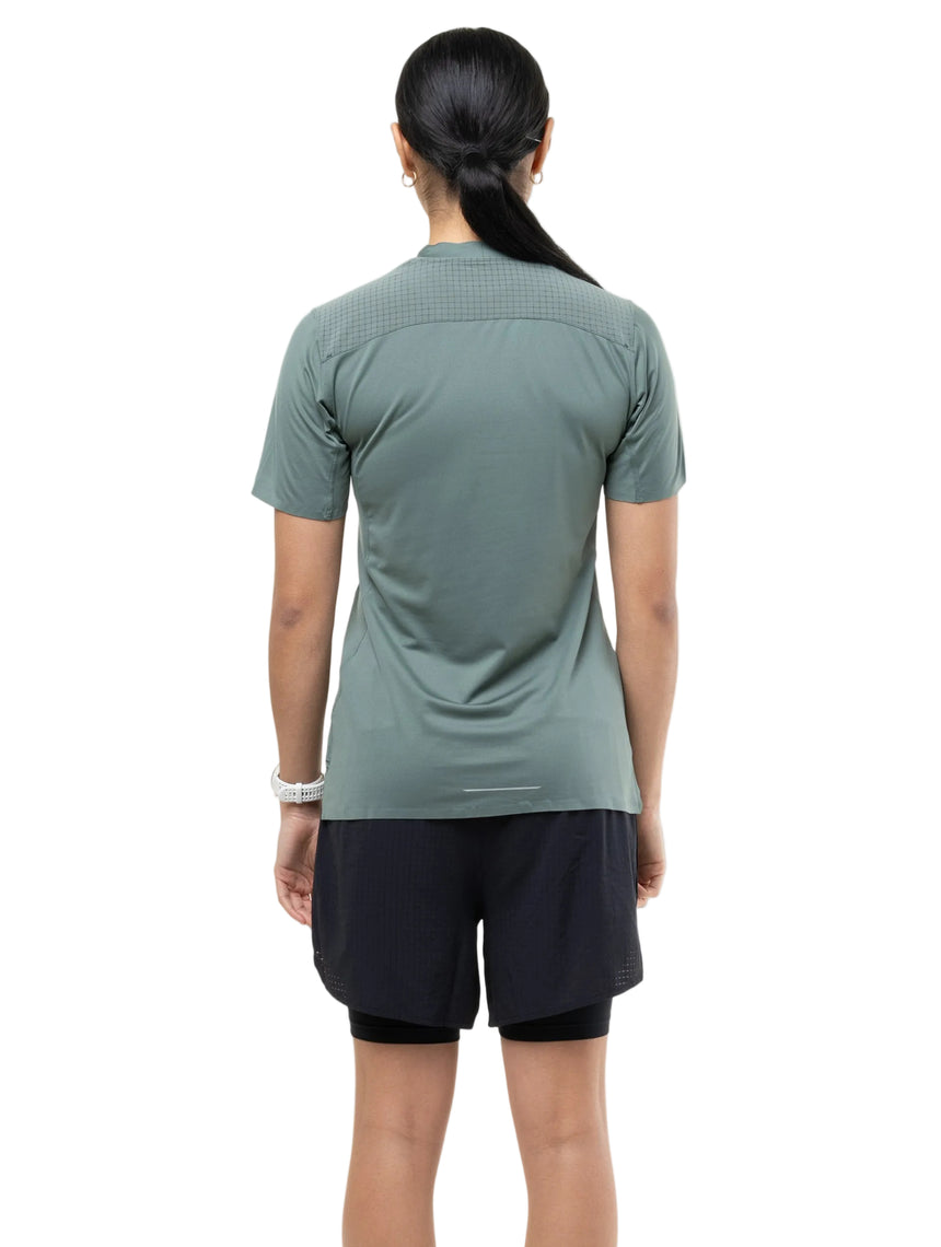 Ronhill Women's Tech All-Terrain S/S Tee in Laurel - detail, 5
