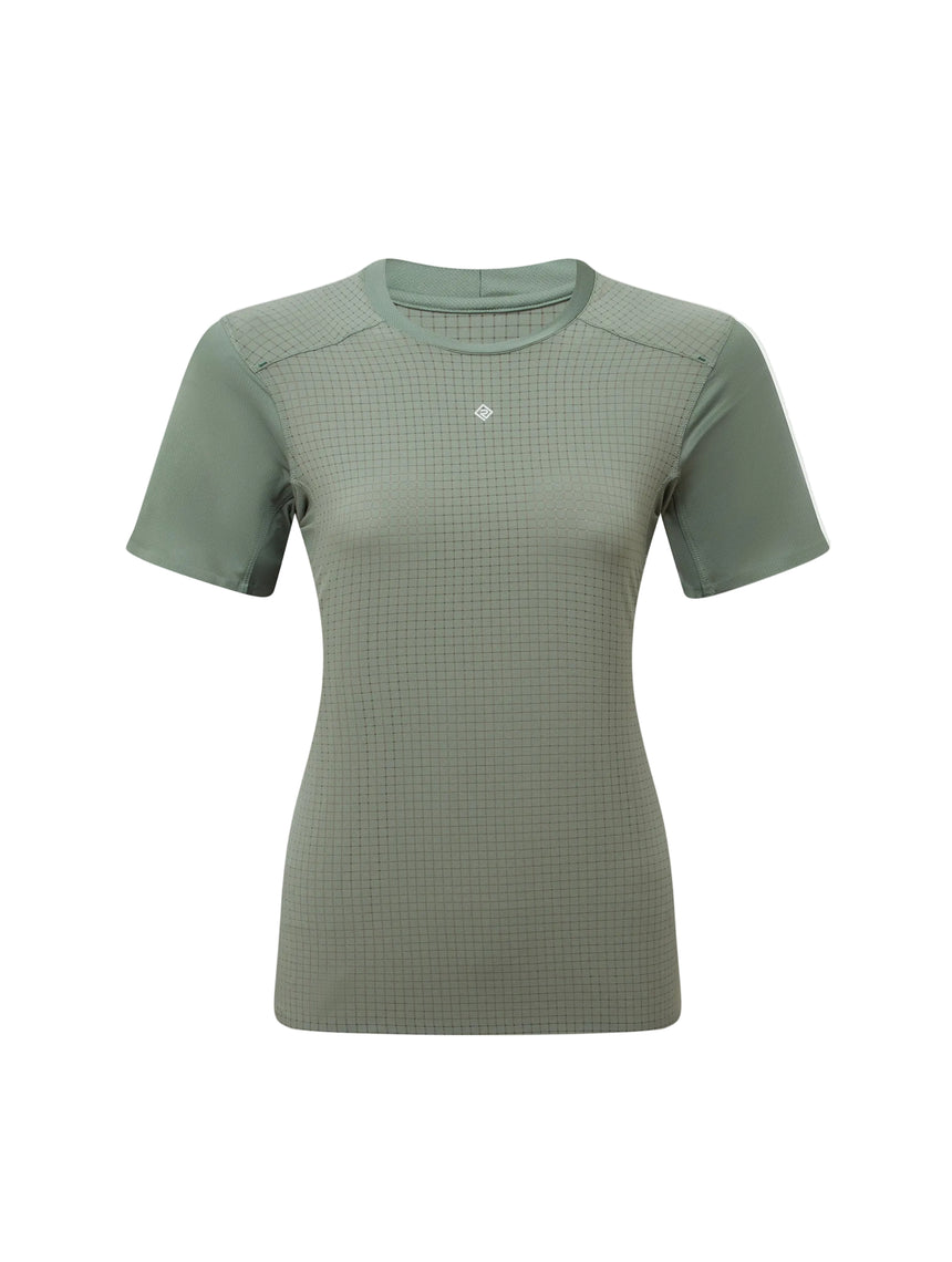 Ronhill Women's Tech All-Terrain S/S Tee in Laurel - front