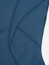 Ronhill Women's Tech Contour Jacket in Evening Haze - collar and zip detail