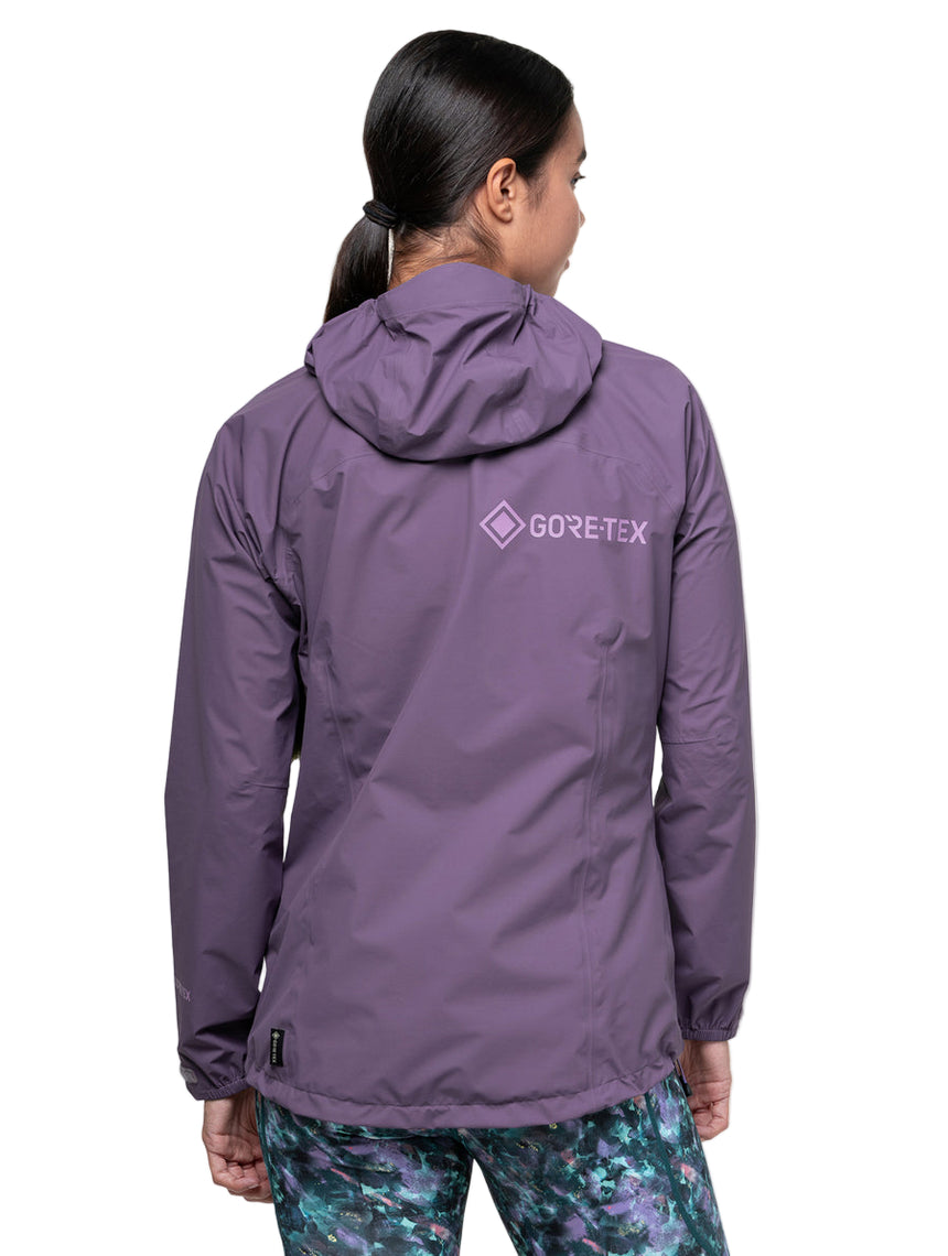 Ronhill Women's Tech GORE-TEX Mercurial Jacket 2 Dark Iris - worn, back