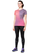 Ronhill Women's Tech Paragon Tight All Black - worn, front