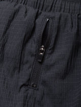 Ronhill Women's Tech Race Short in All Black - side zip pocket detail