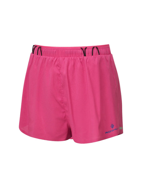 Ronhill Women's Tech Race Short in Exuberance/Classic Blue - front