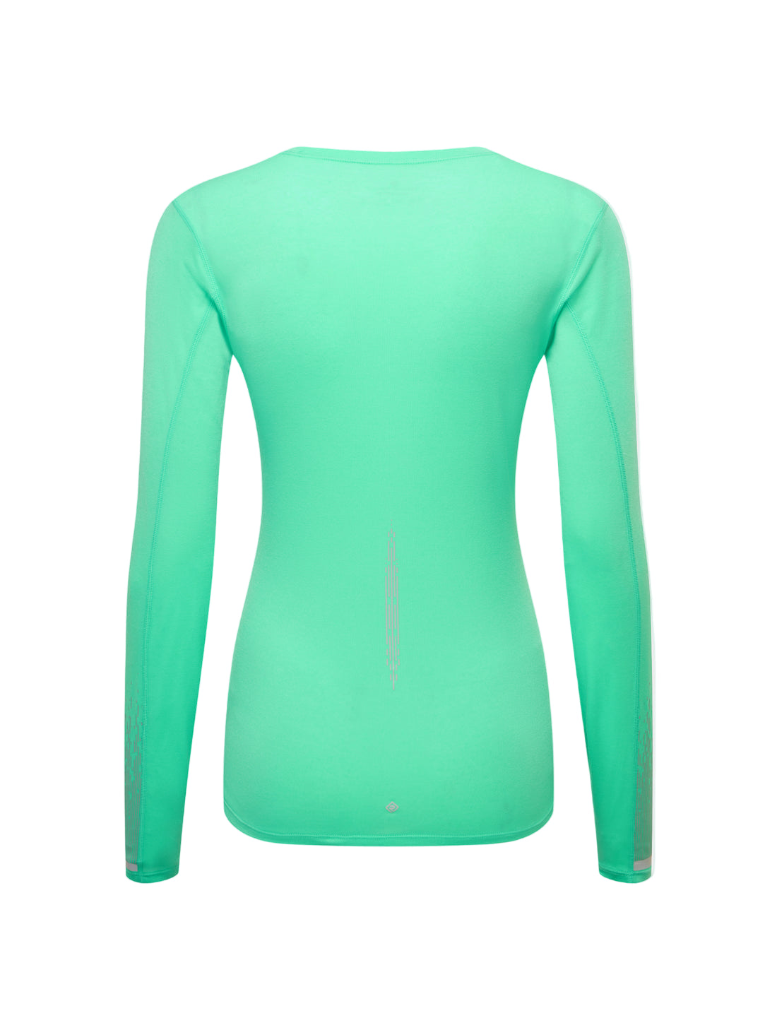 Ronhill Women's Tech Reflect L/S Tee in Florida Marl/Reflect - back