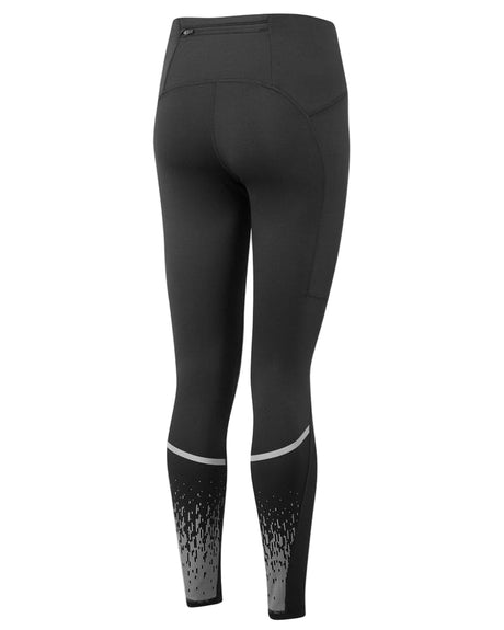 Ronhill Women's Tech Reflect Tight in Black/Reflect - back