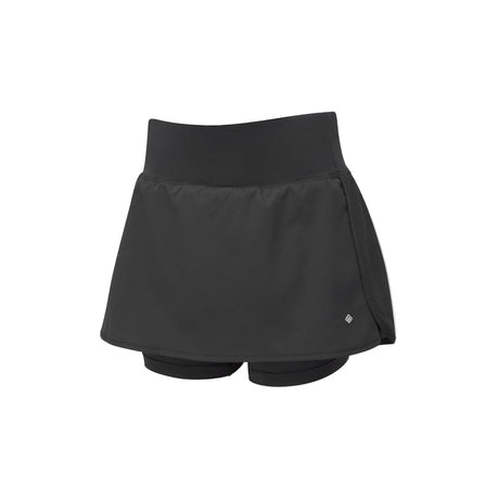 Ronhill Women's Tech Skort in All Black - front