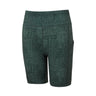 Ronhill Women's Tech Stretch Short in Dark Laurel Serpent - front