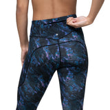 Ronhill Women's Tech Tight in Cosmic - back pocket detail