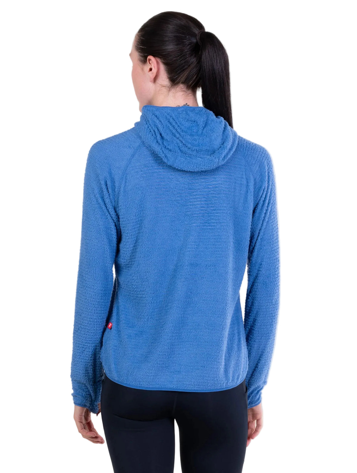 Ronhill Women's Tech Winter Primaloft Hoodie in Lumiere/Sumac - flat, back