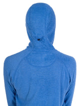 Ronhill Women's Tech Winter Primaloft Hoodie in Lumiere/Sumac - hood up, back, worn