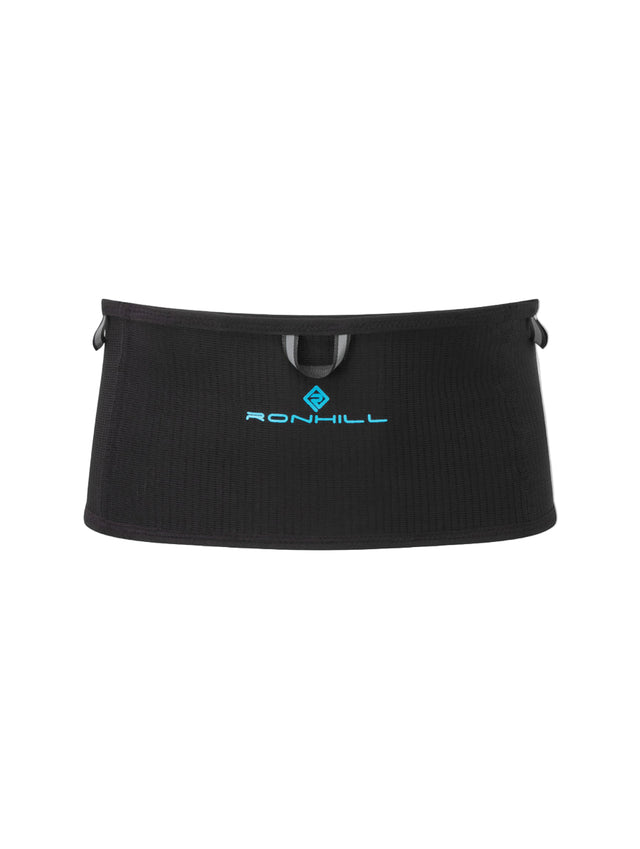 Ronhill 360 Waistband Outdoor Action All Black- Front