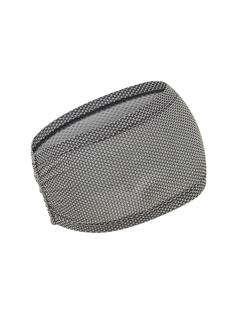 Ronhill Golden Hour Headband Outdoor Action Black Matrix- Back
