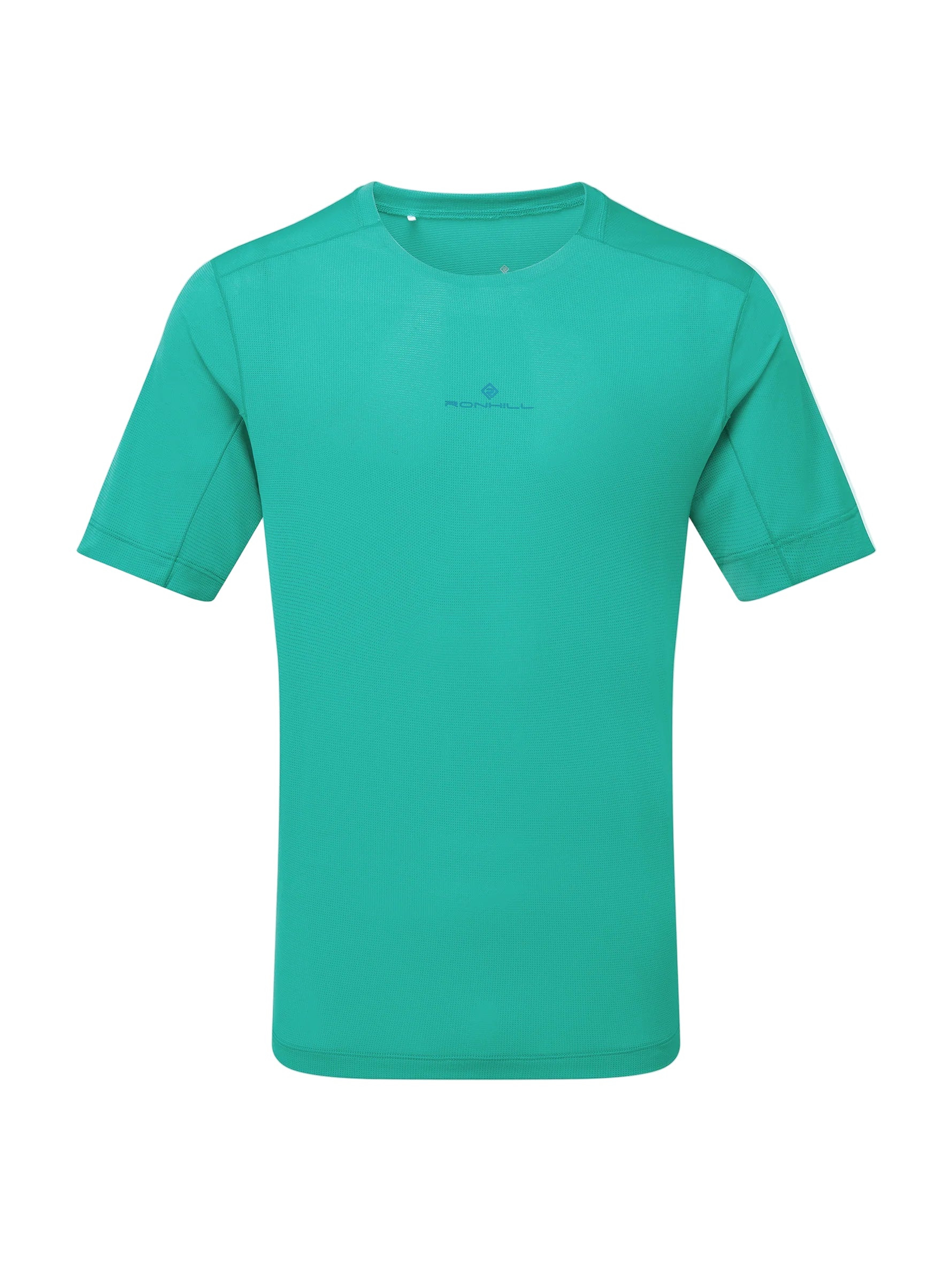 Ronhill Men's Tech S/S Tee Outdoor Action Deep Laguna/Seafaring- Front