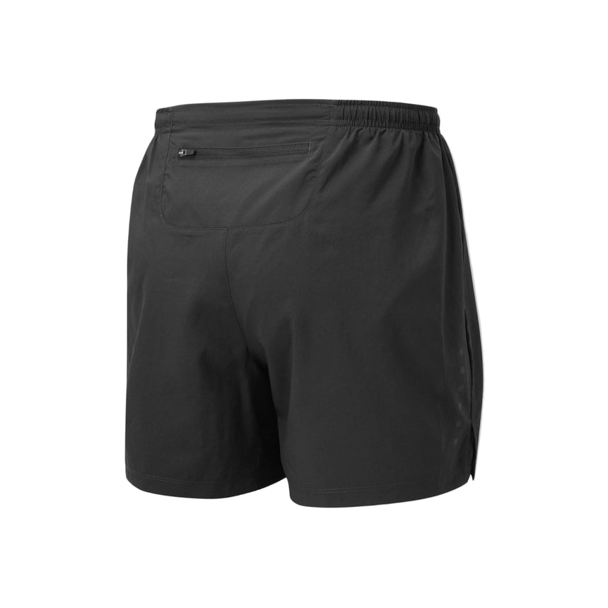 Ronhill Mens Core 5" Short Outdoor Action Black/Bright White- Back