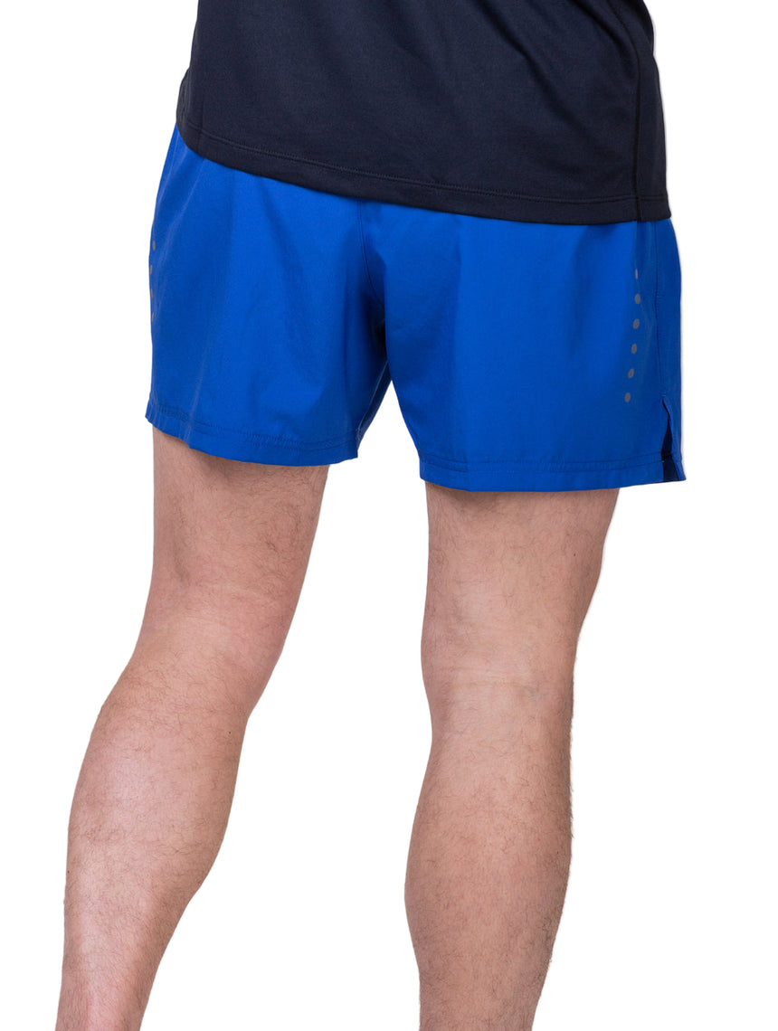 Ronhill Mens Core 5" Short Outdoor Action DrkCobalt/BrightWhite- Back Fit