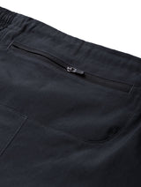 Ronhill Mens Core Racer Short Outdoor Action Black/Bright White- Secure Pocket