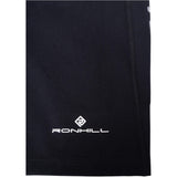 Ronhill Mens Core Stretch Short Outdoor Action All Black- Brand logo